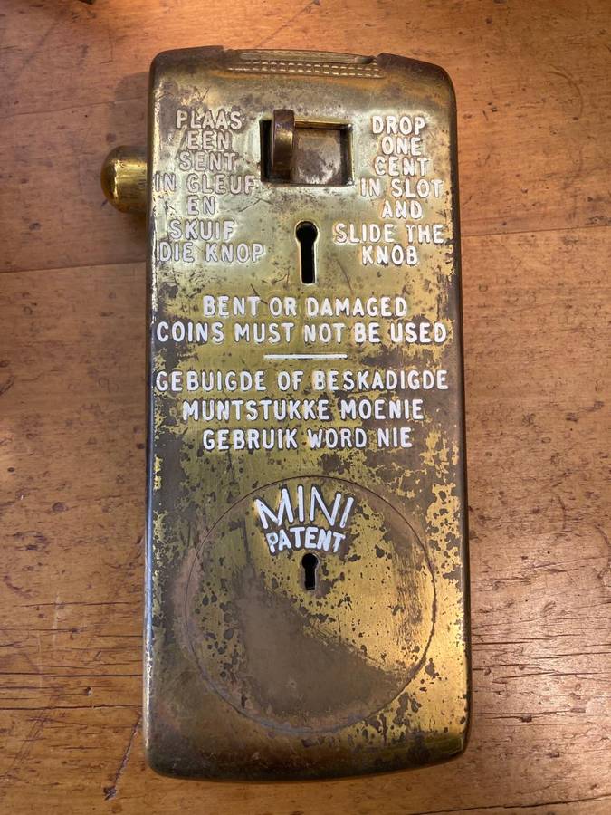 Brass Restroom Locking System ( Working )