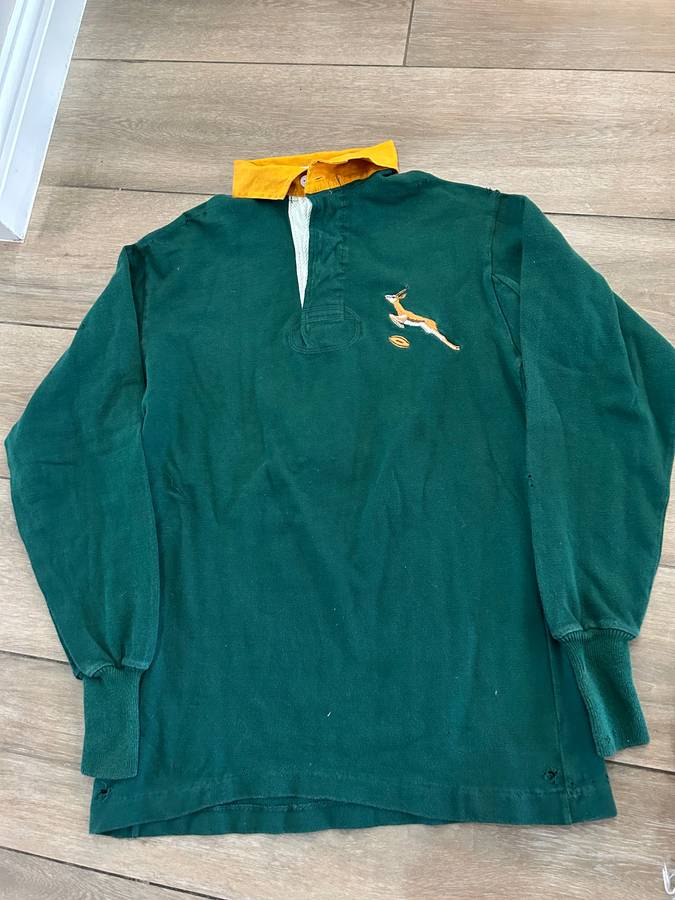 Rugby: Springbok Rugby Players Jersey 1984