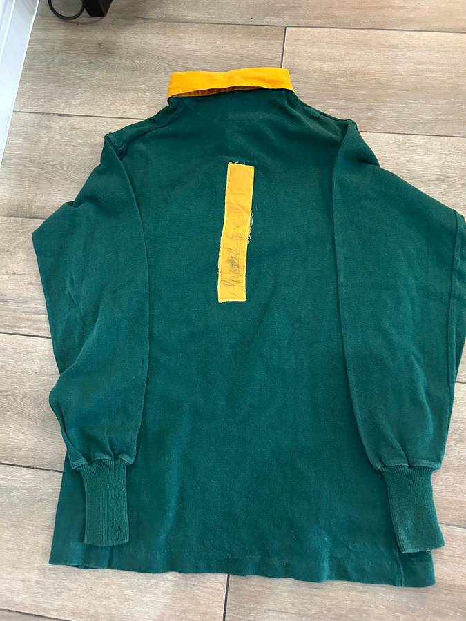 Rugby: Springbok Rugby Players Jersey 1984