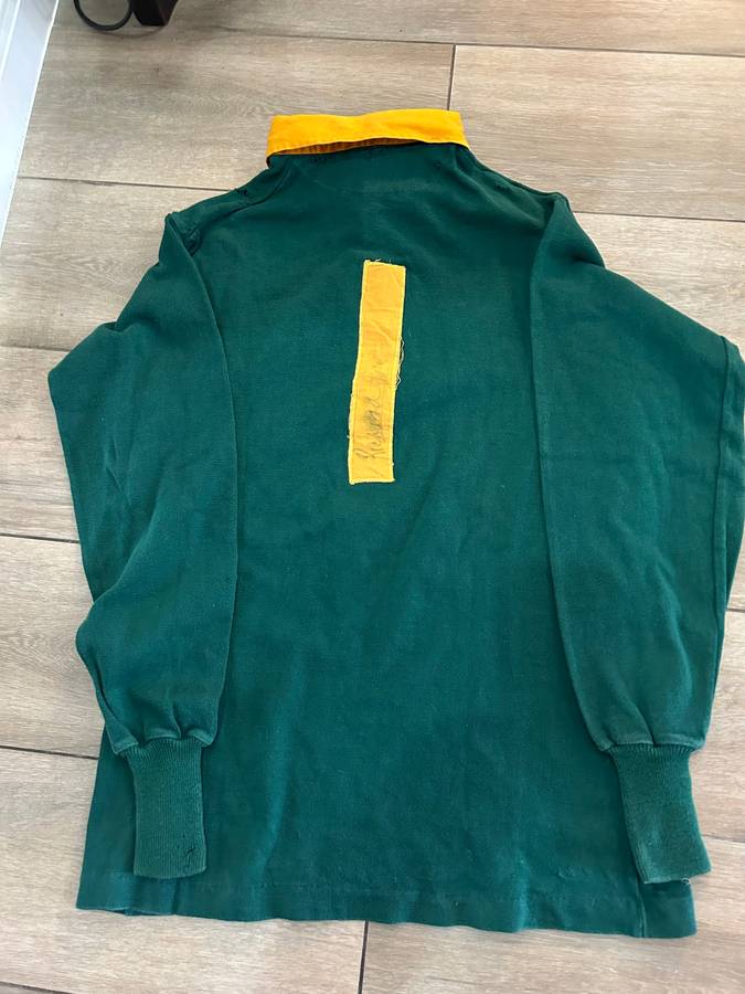 Rugby: Springbok Rugby Players Jersey 1984