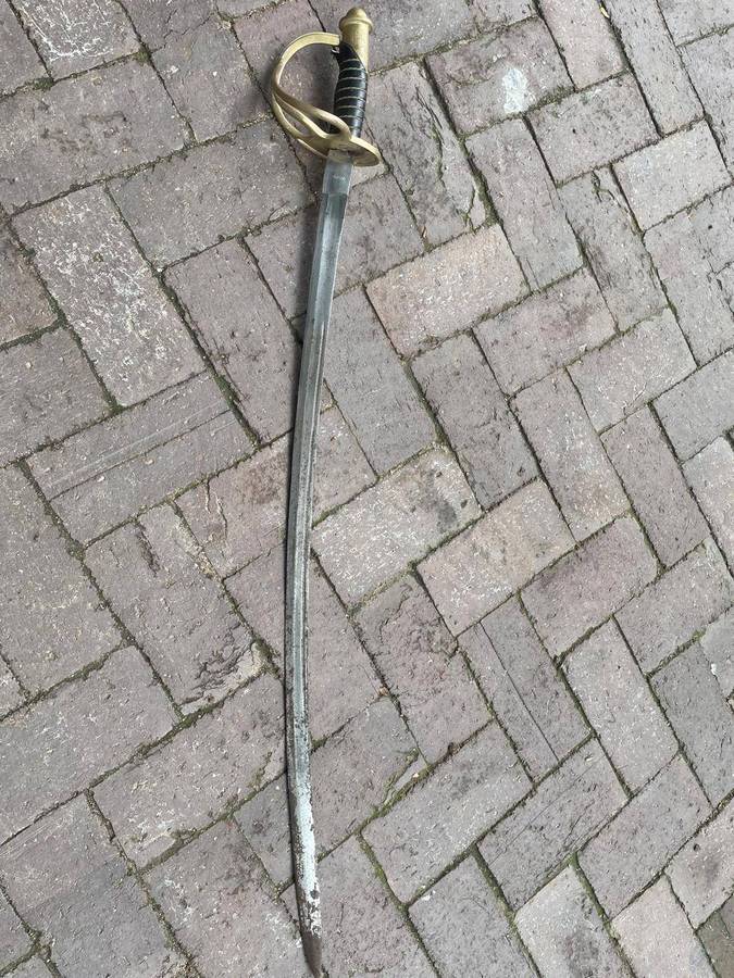 Sword : 1840 US Cavalry Sabre (107 cm ) Replica