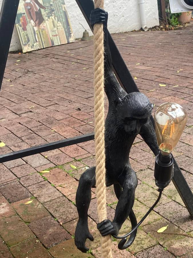 Monkey Hanging Light ( 58 cm )