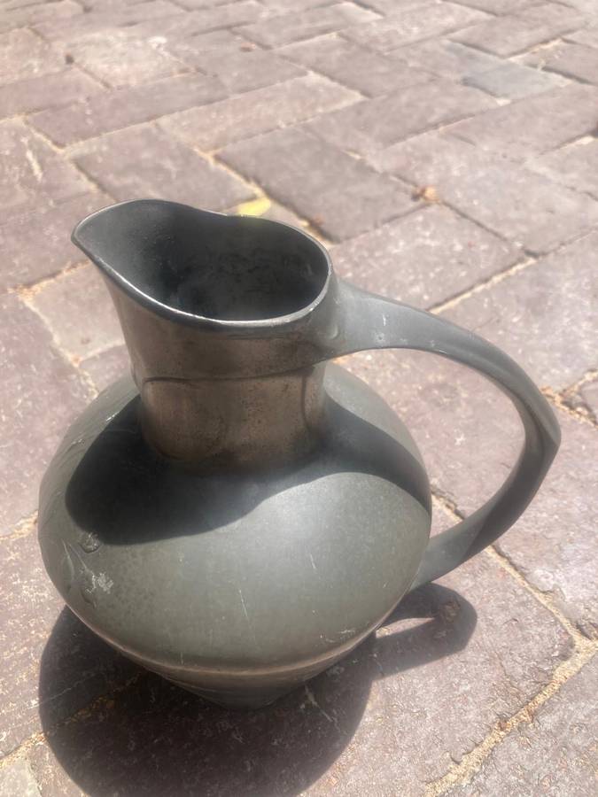 Art Nouveau Pewter Jug ( 20 cm )
