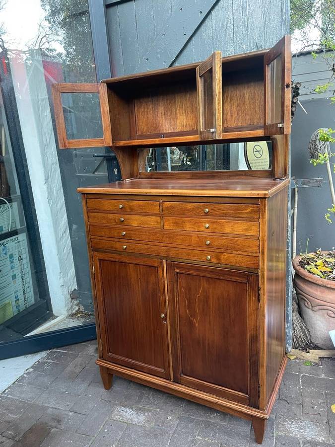 Mahogany Dental Cabinet ( 150 x 84 x 40 cm )