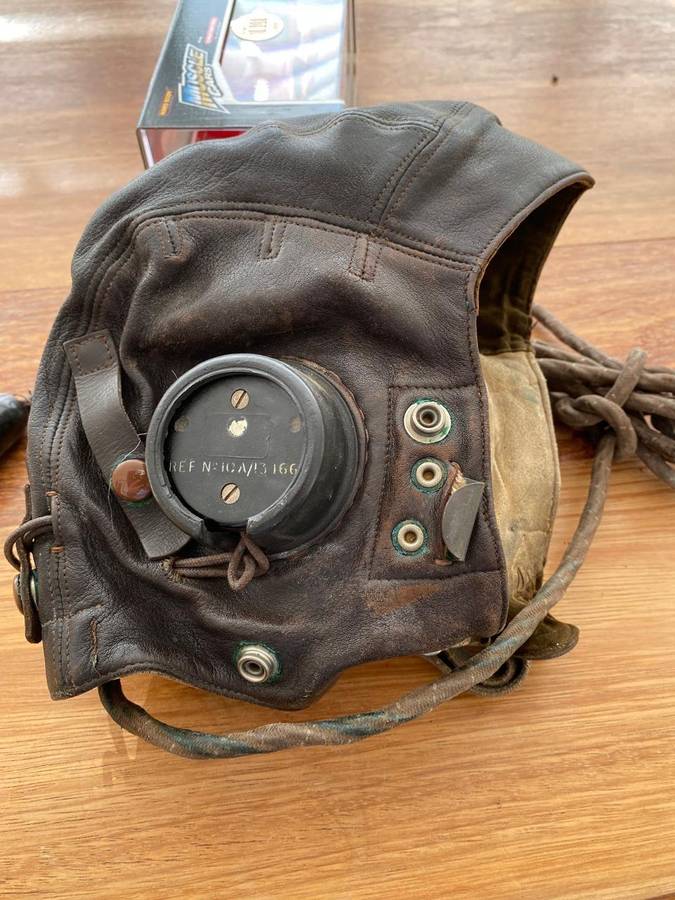 WW 11 RAF Pilots Helmet
