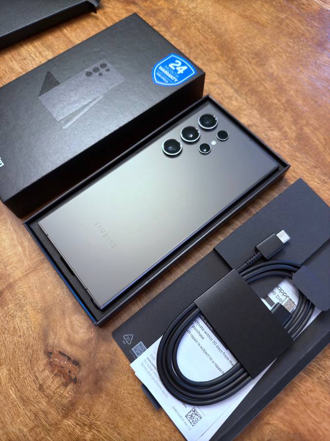 SAMSUNG GALAXY S24 ULTRA 256G TITANIUM BLACK