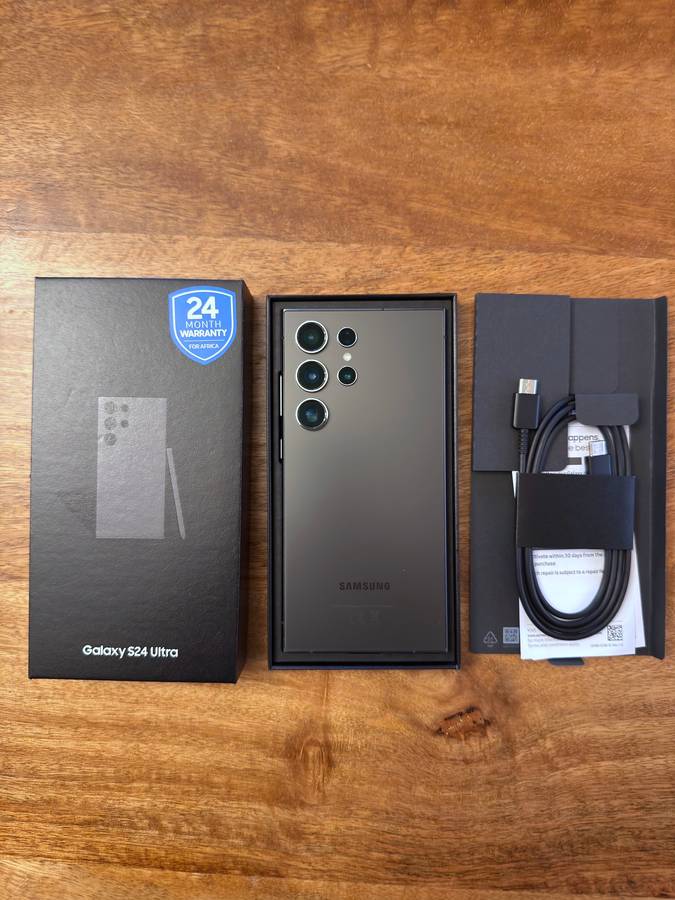 SAMSUNG GALAXY S24 ULTRA 256G TITANIUM BLACK