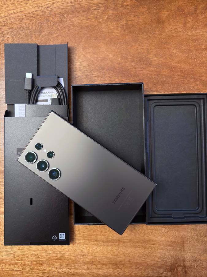 SAMSUNG GALAXY S24 ULTRA 256G TITANIUM BLACK