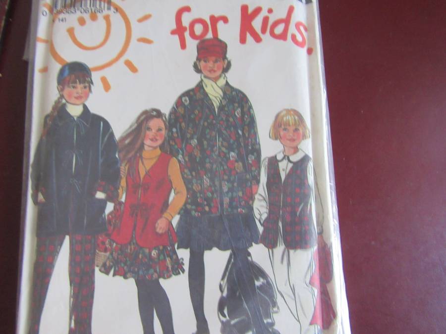 NEW LOOK - FUN FOR KIDS NO.6166- SIZE7-12 - COMPLETE - RD