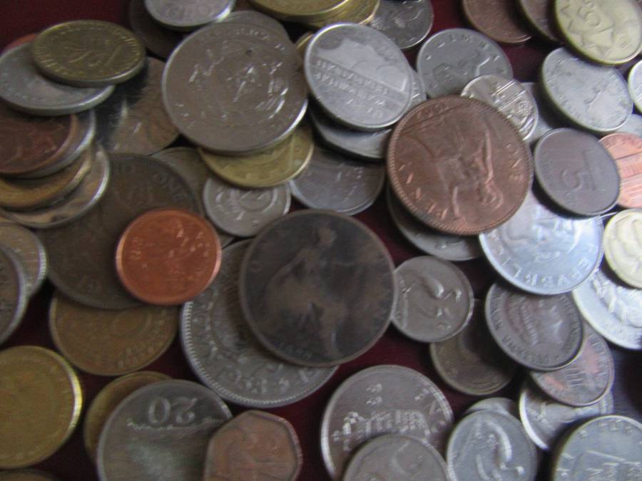 GOOD START FOR THE BEGINNER - 75INTERNATIONAL COINS INCL. RSA COINS - T- BID PER COIN- LOT2