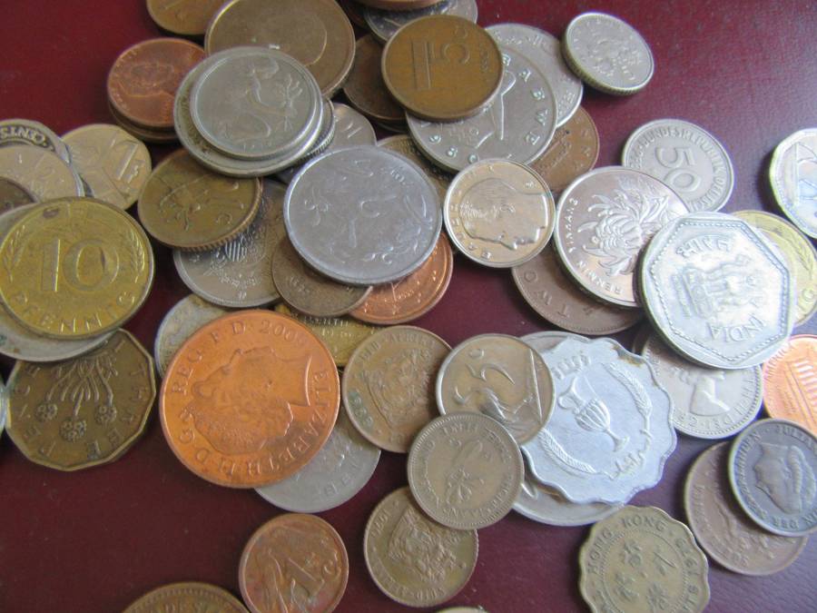 GOOD START FOR THE BEGINNER -200  INTERNATIONAL COINS - ASPER SCAN - LOT3 -BID PERCOIN