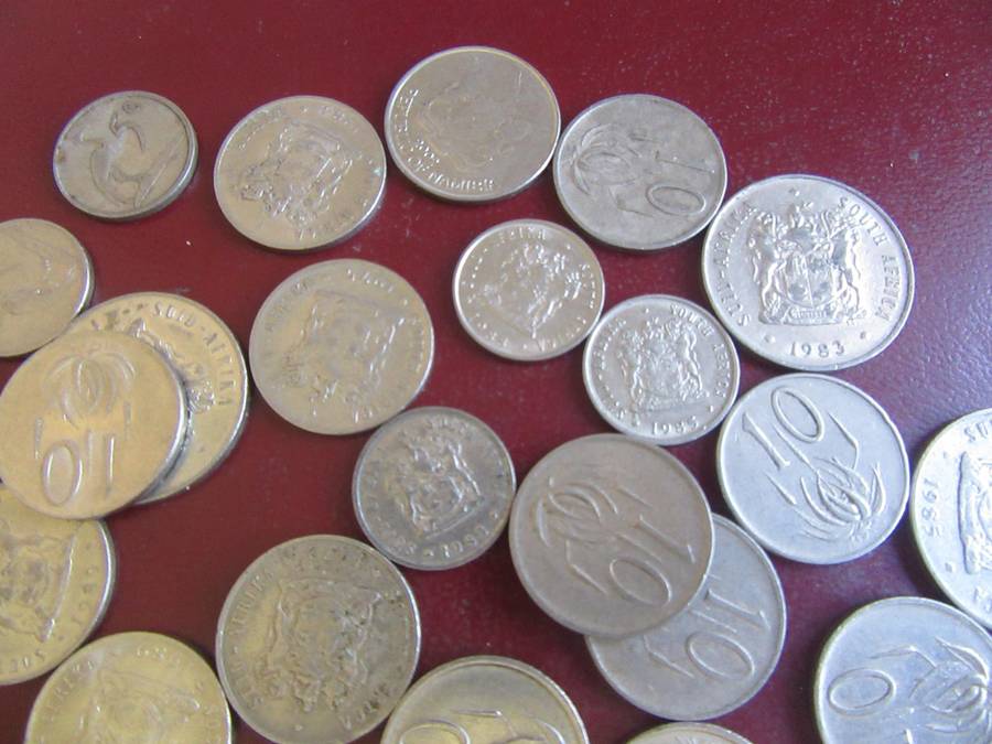 RSA NICKELCOMBO - 5,10AND 20 CENTS- 26 COINS - AS PER SCAN - BID PER ITEM - C101