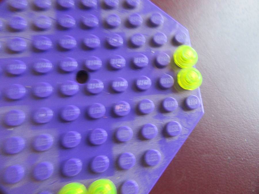 5 VARIOUS LEGO PLATES- AS PER SCAN