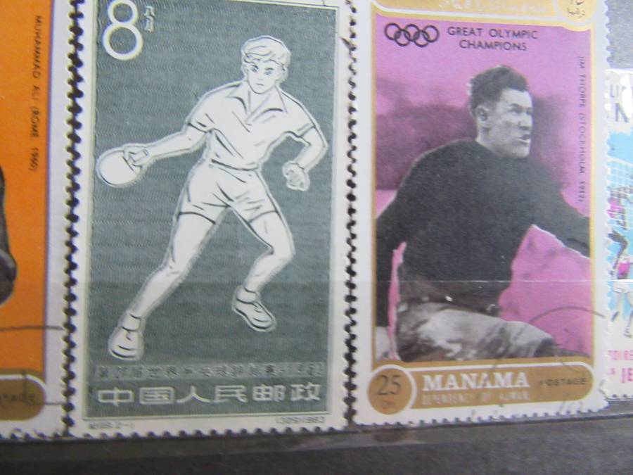 FOR THE SPORTS COLLECTOR - 50 VARIOUS INTERNATIONALS -   - CARD EXCLUDED - H2