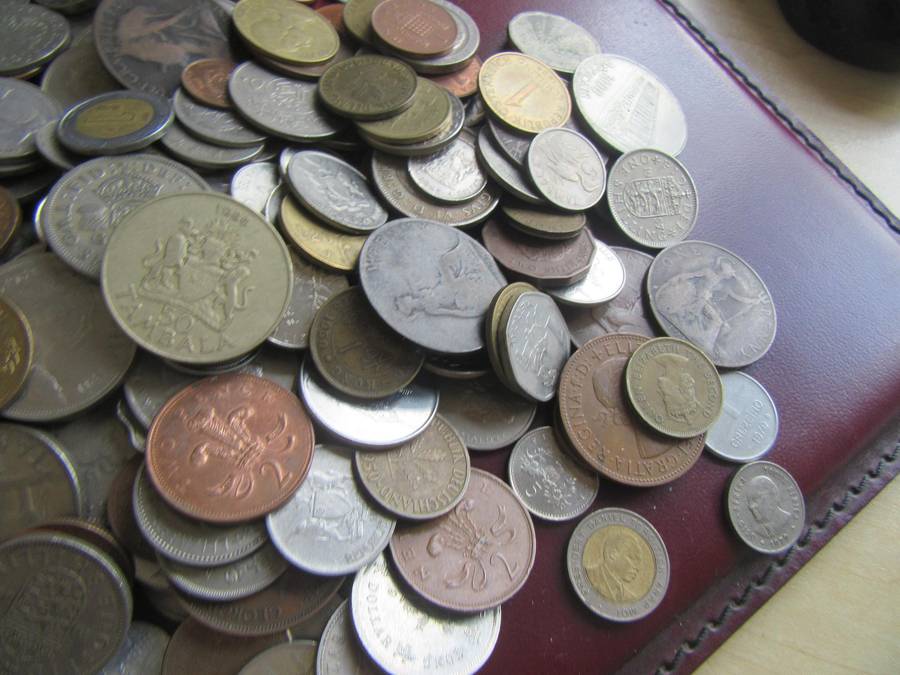 350 World Coins incl. RSA Coins - BID PER COIN