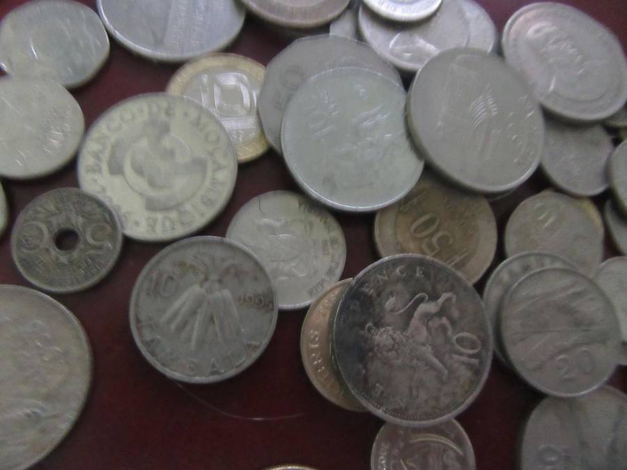 GOOD START FOR THE BEGINNER - 95 WORLD COINS - BID PER COIN AS PER SCAN - LOT23