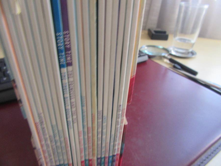 MY STORY TIME COLLECTION - 19 VARIOUS MILES &KELL IN HOLDER - AS PER SCAN - BID PER BOOK - MD