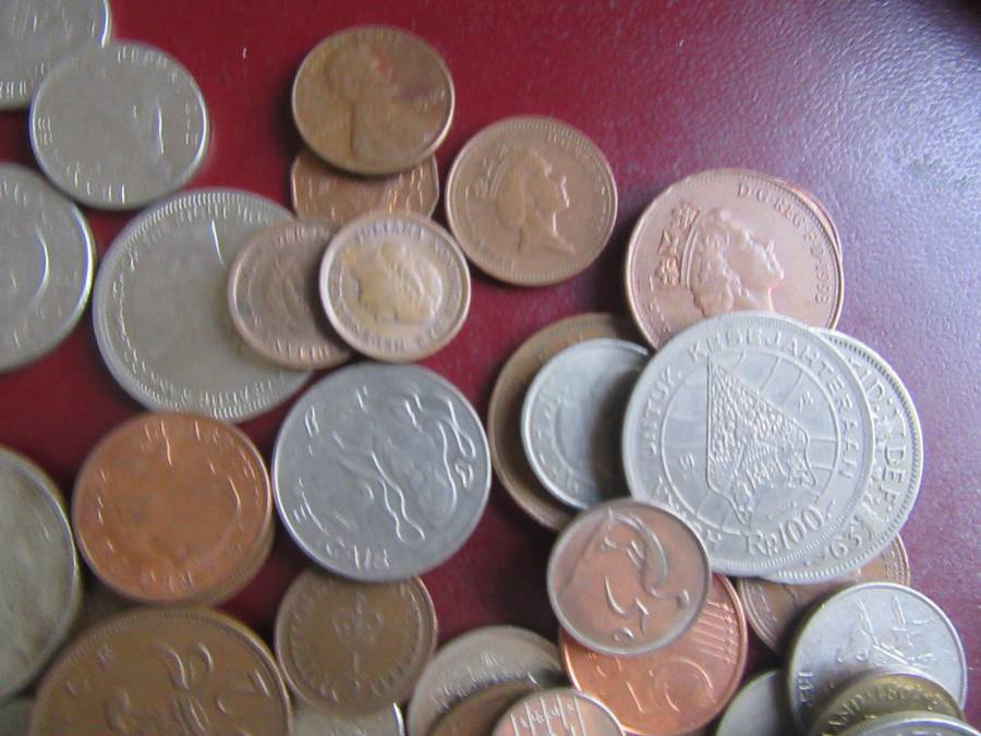 120 world coins incl. RSA coins - Lot3 - Bid per coin