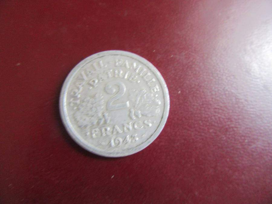 FRANCE - 2 FRANCS1943 - J1