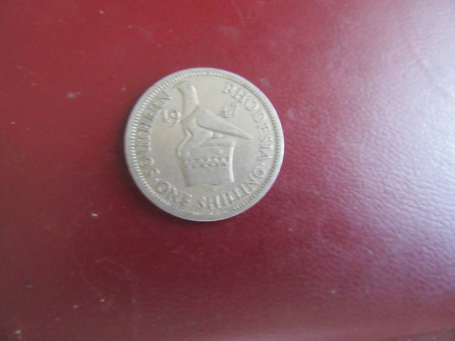 RHODESIA AND NYASALAND - 1 SHILLING1947-J1