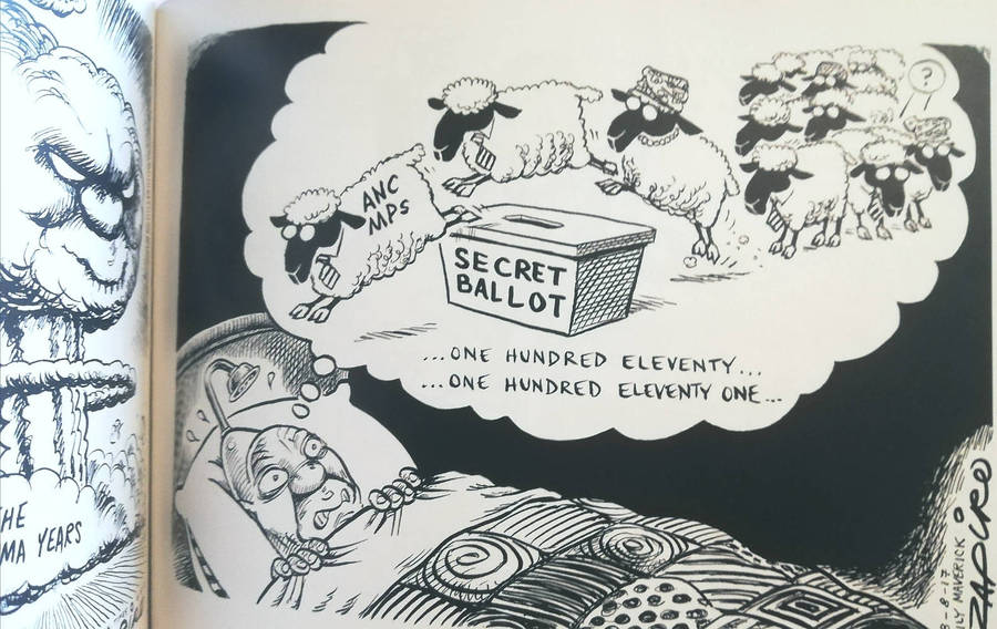 Hasta la Gupta, baby! Zapiro's Cartoons from Daily Maverick, Sunday Times, M & G and The Times.