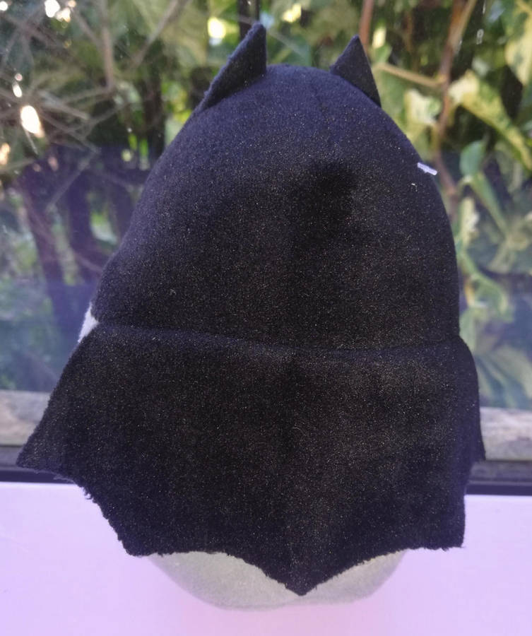 Batman DC Super Heroes Egg Plush Soft Toy. 15cm.