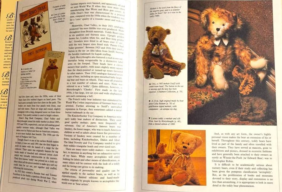 Bearland: Collection of Over 500 Teddy Bears by Deborah Stratton. Hardcover, 1992.