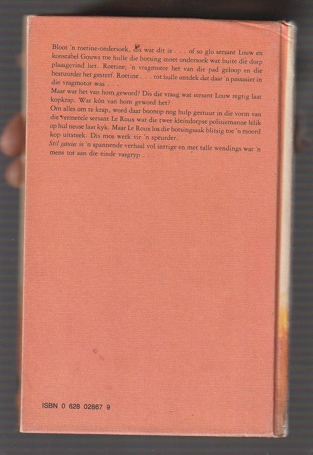 Stil Getuies - Dawie Combrink - Klub 707 n Speurverhaal