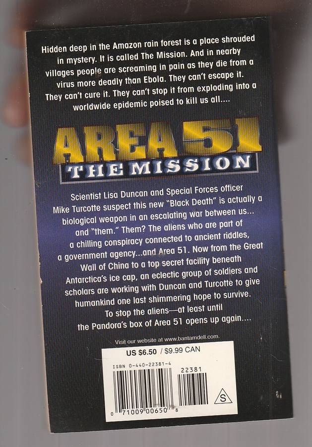 Area 51 no 3 - The Mission - Robert Doherty