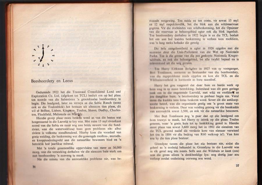 Die Veldwagters - Hannes Kloppers - 1967 uitgawe