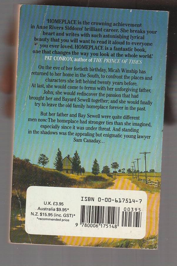 Homeplace - Anne Rivers Siddons - Will she be able to lay old ghosts to rest?