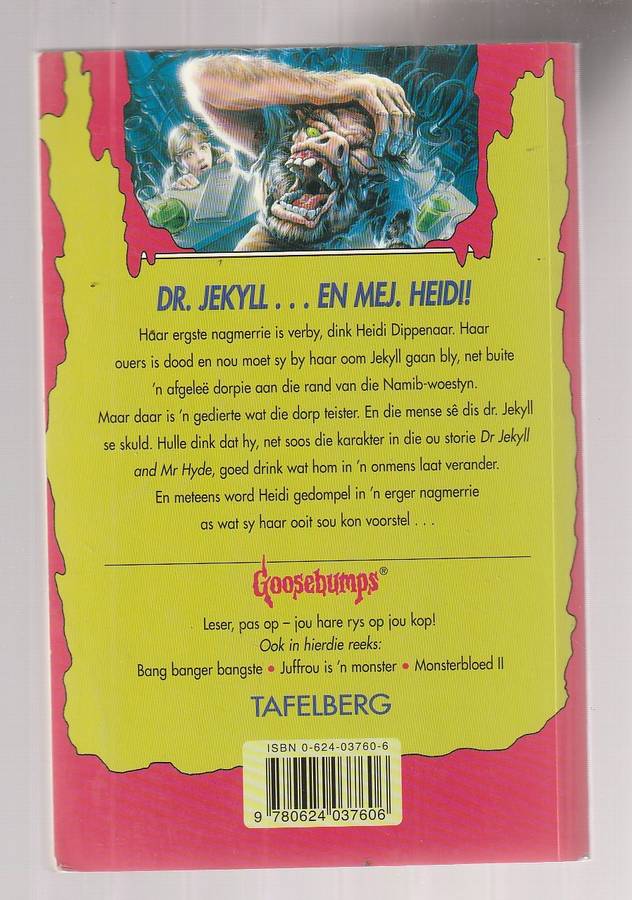 Jekyll en Heidi - RL Stine - Grillers nr 10
