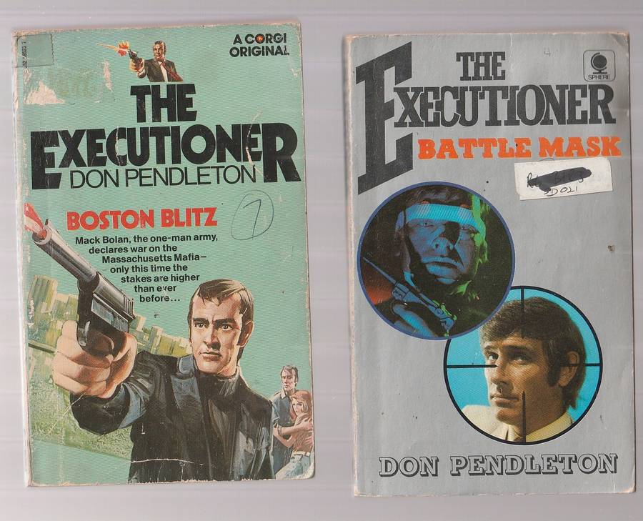 Mack Bolan / Executioner lot of 10 books - See description for Details