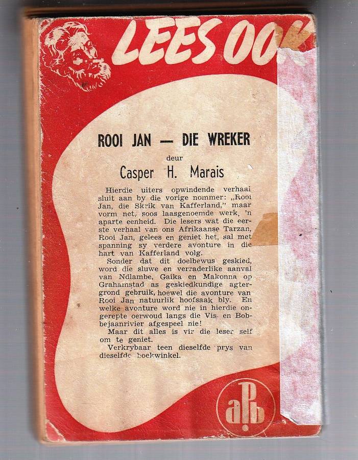 Rooi Jan nr 1 APB 1946 - Die Skrik van Kammaland