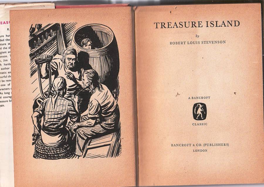 Treasure Island - RL Stevenson - Classic adventure story - 1965 Edition