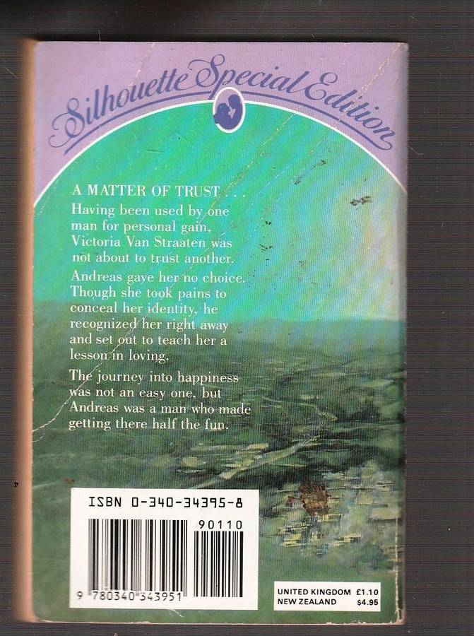 Amatter of Trust - Emily Doyle - Silhouette Romance