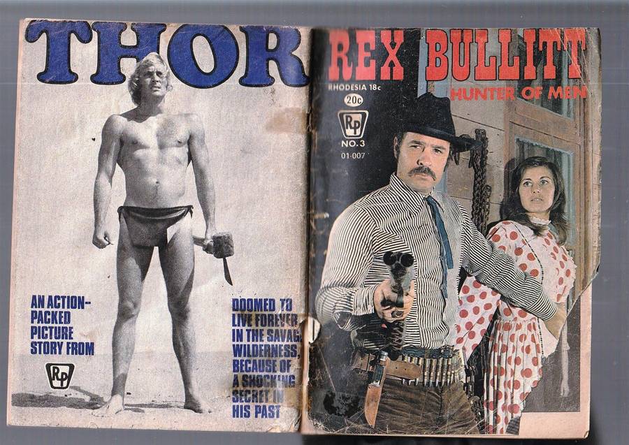 Rex Bullitt Hunter of Men no 3  - Fotoverhaal - Photocomic - Photo story - Fotoboek (Vonk de Ridder)