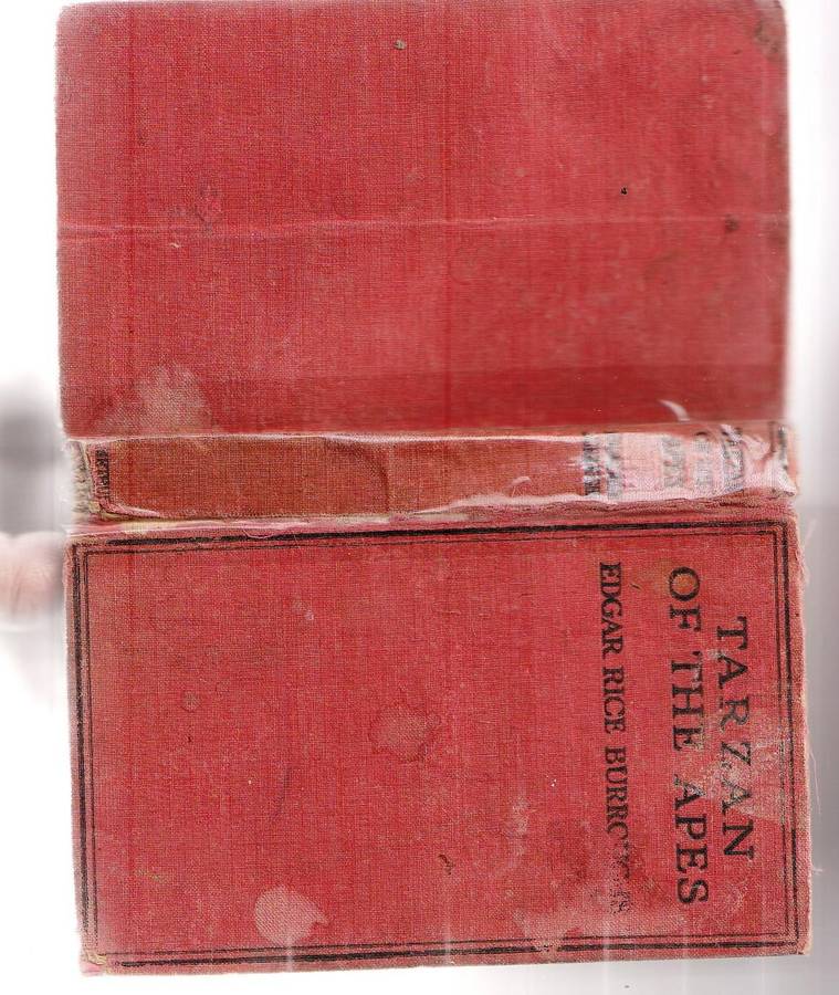 Tarzan of the Apes - ER burroughs - 1920 Edition - Over 100 years old