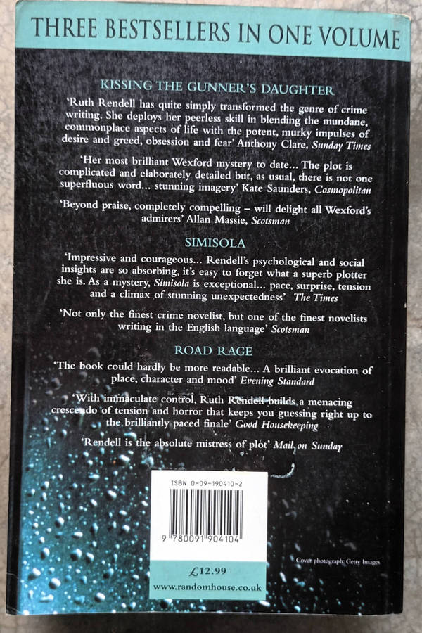 Three cases for Chief Inspector Wexford by Ruth Rendell