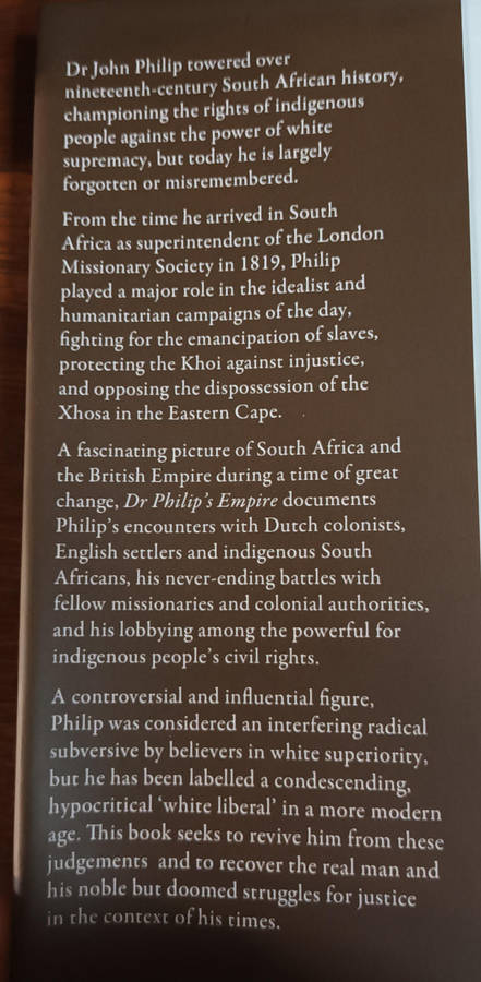 Dr Philip's Empire by Tim Keegan hard cover