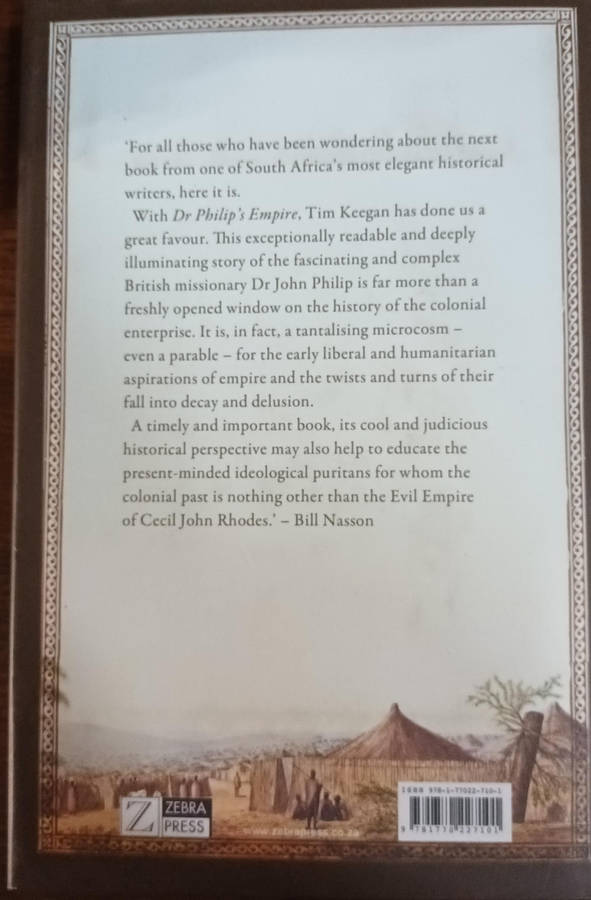 Dr Philip's Empire by Tim Keegan hard cover