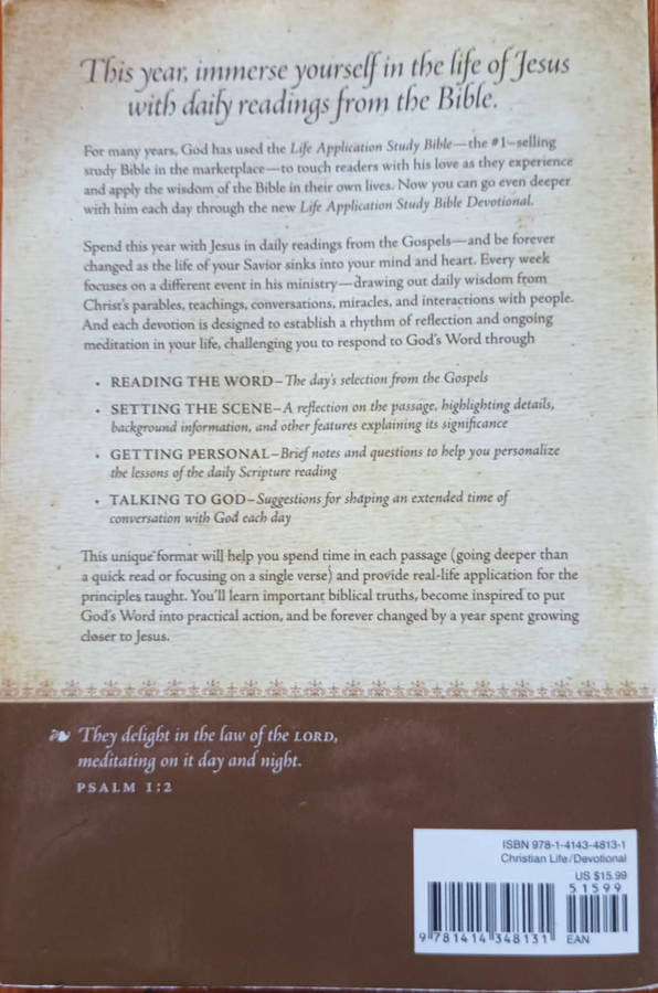 Life Application Study Bible. The Gospels