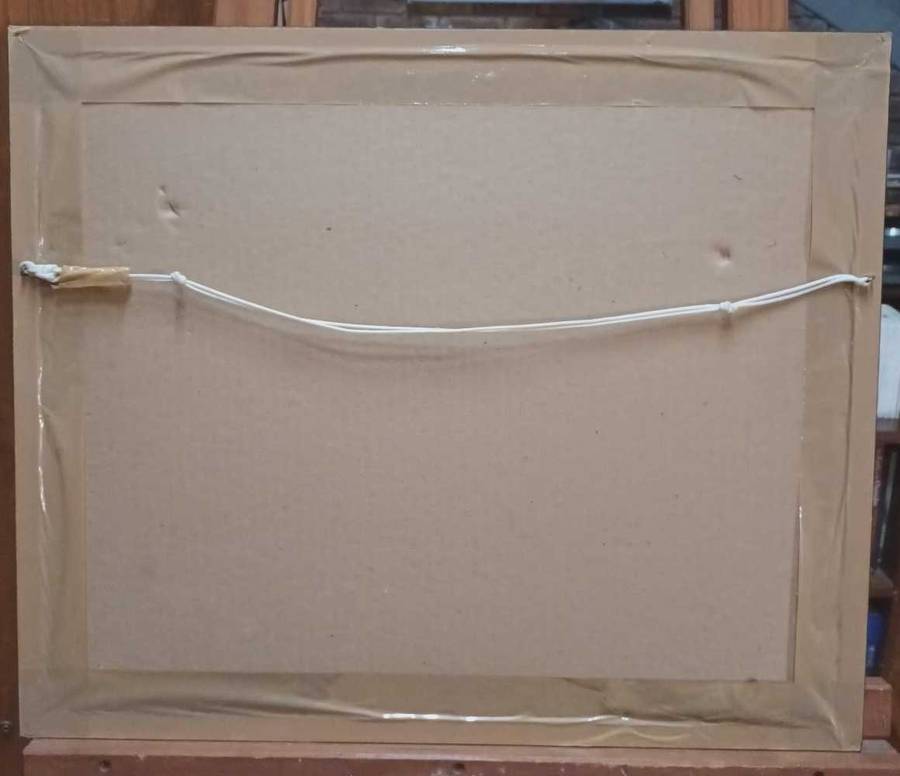 Fish eagle scene watercolour by Estelle van Schalkwyk