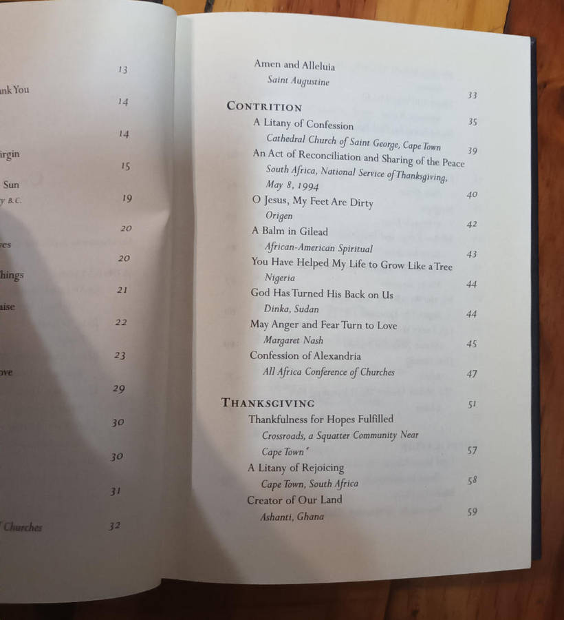 A African Prayer Book by Desmond Tutu