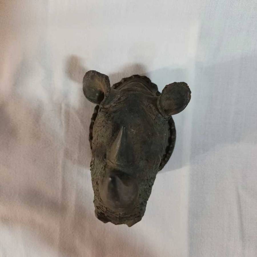 Rhino paperweight