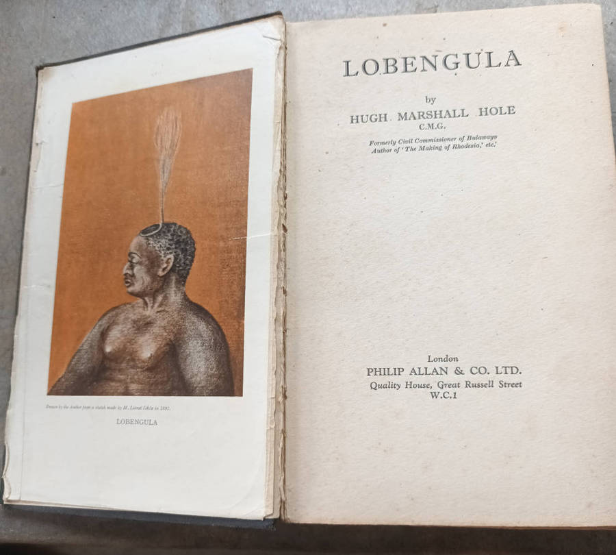Lobengula by Hugh Marshall Hole