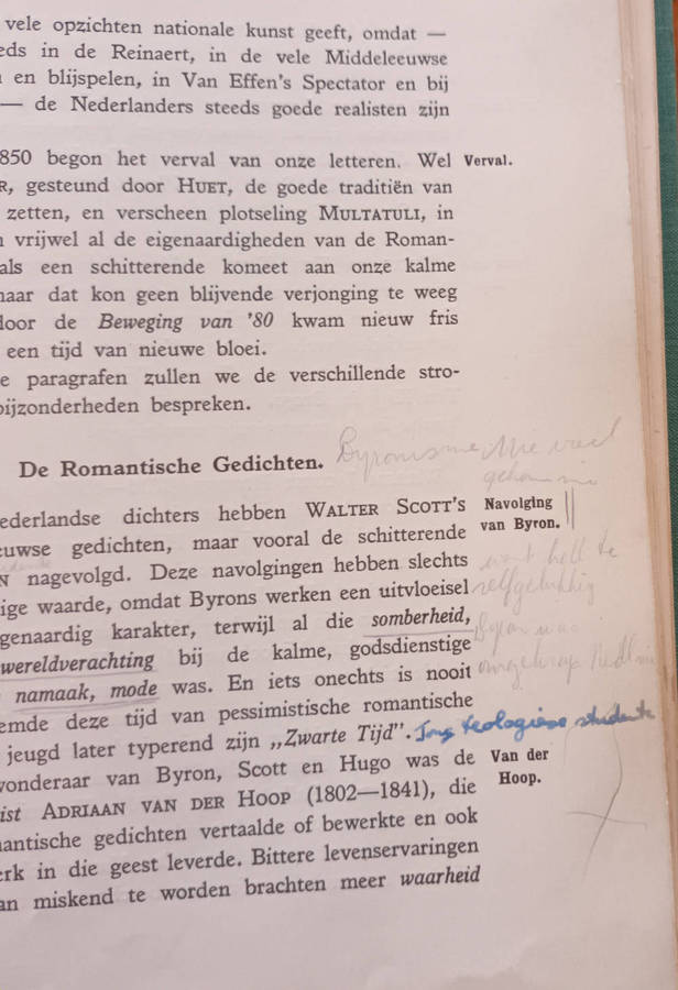 Beknopte Geschiedenis der Nederlandse Letteren door Dr E Rijpma