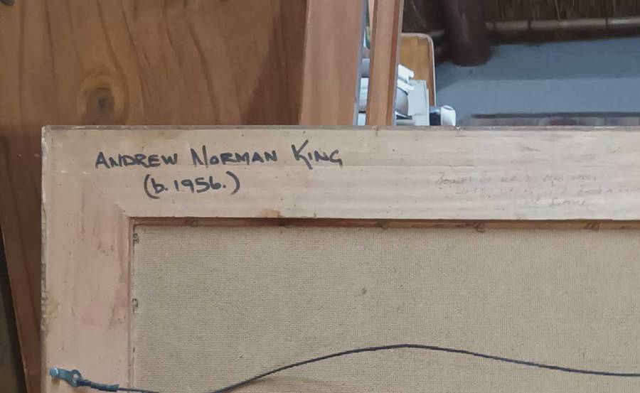 Andrew Norman King painting