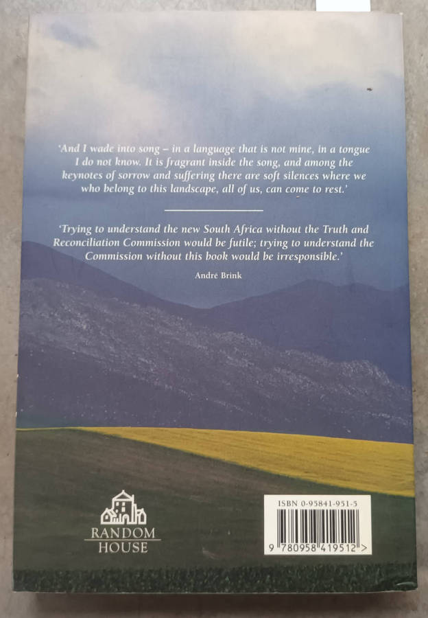 Country of my Skull by Antjie Krog