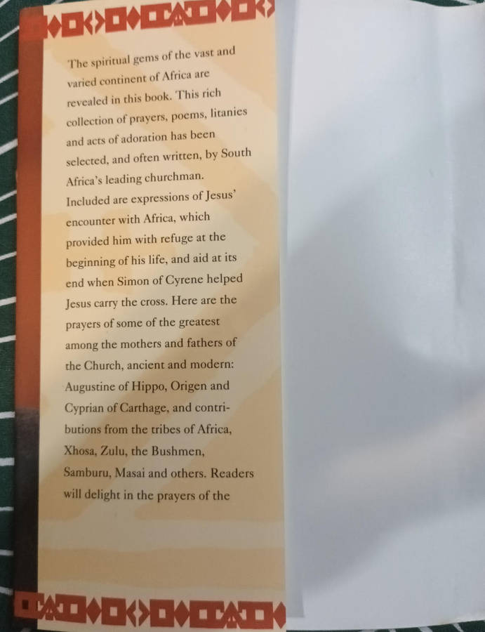 A African Prayer Book by Desmond Tutu